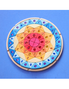 Glitter mandala blokkenset groot 2