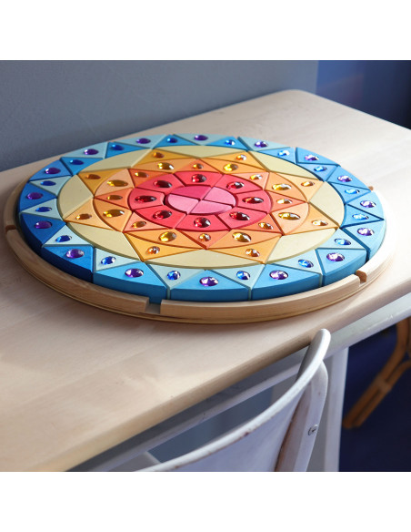Glitter mandala blokkenset groot Glitter mandala blokkenset groot