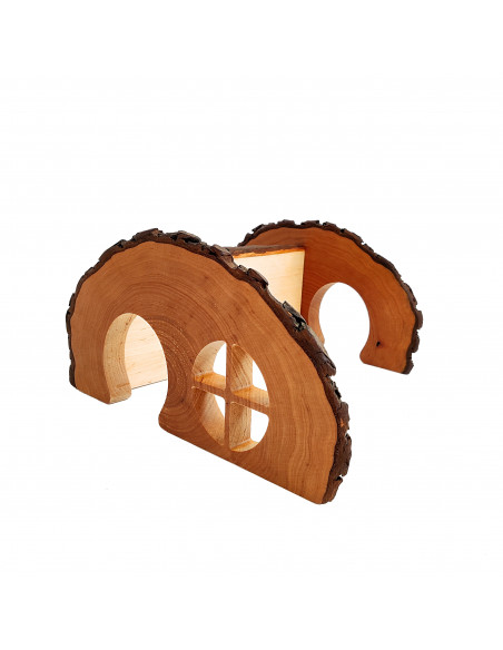 Mini boomstam poppenhuis Mini boomstam poppenhuis