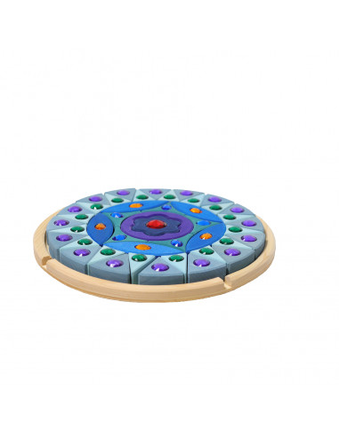 Glitter mandala blokkenset