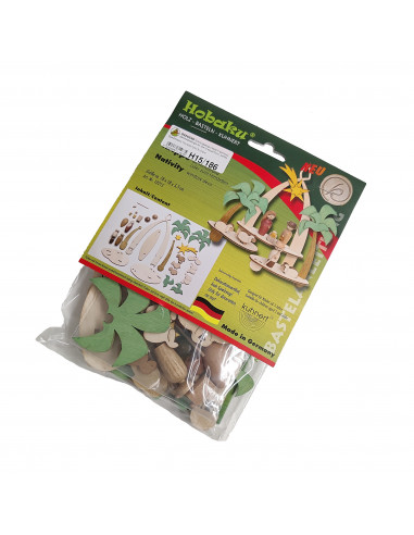 Knutsel kerststal verdiepingen