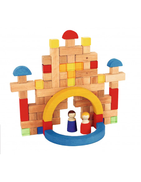 Lichtdoorlatende blokkenset klein, B-keuze Lichtdoorlatende blokkenset klein, B-keuze