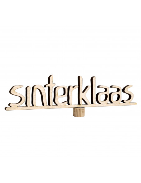 Sinterklaas woord steker