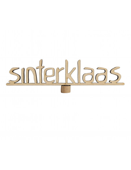 Sinterklaas woord steker