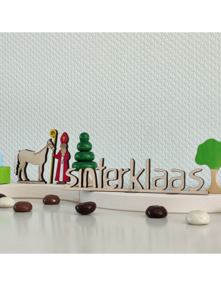 Sinterklaas woord steker