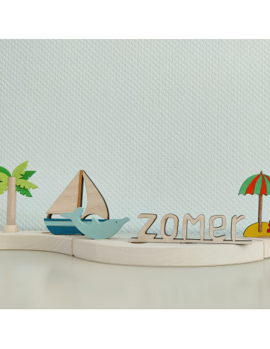Zeilboot steker