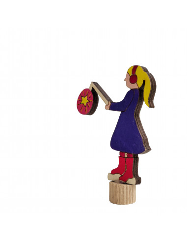 Sint Maarten meisje steker