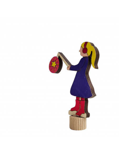 Sint Maarten meisje steker