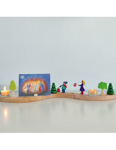 Sint Maarten meisje steker