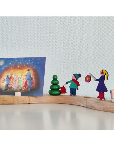 Sint Maarten meisje steker