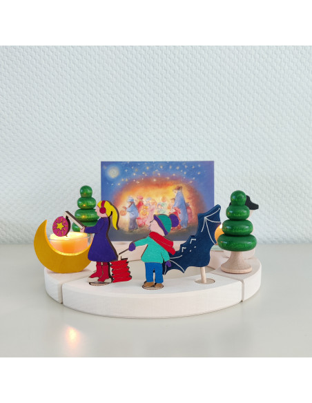 Sint Maarten meisje steker