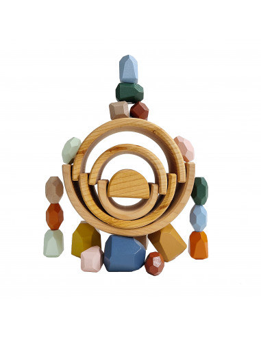 Balanceer stenen klein