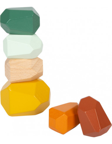 Balanceer stenen klein