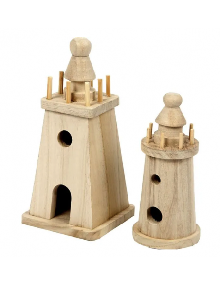 Houten vuurtoren Houten vuurtoren