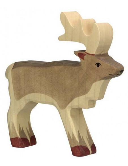 Rendier Holztiger