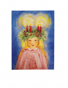 Lucia's feest kaart