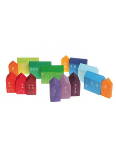 Kleurige huisjes 2