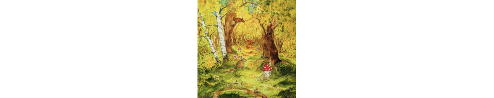 Herfst seizoenslamp platen - Houtspel