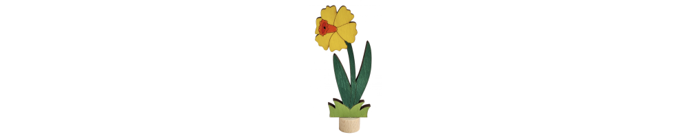 Bloemen en planten stekers - Houtspel
