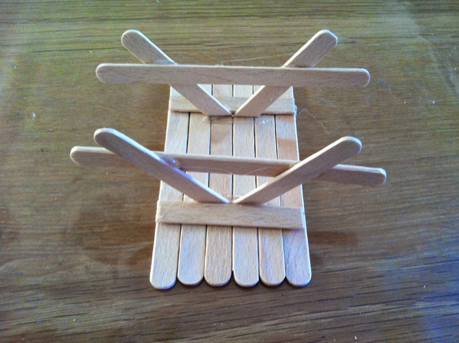 Nieuw Mini picknicktafel van ijsstokjes - Duurzaam houten speelgoed GQ-01