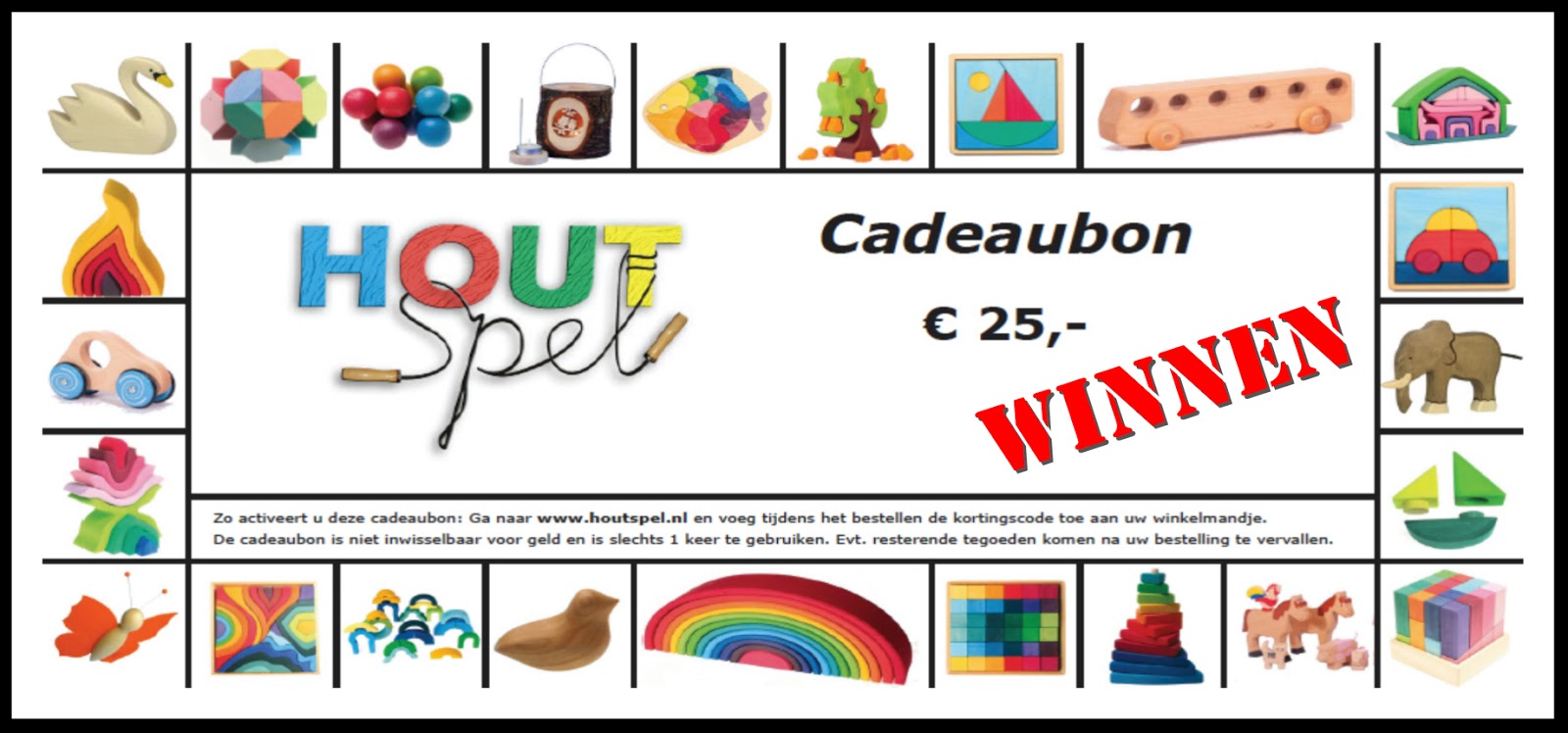 Cadeaubon winnen