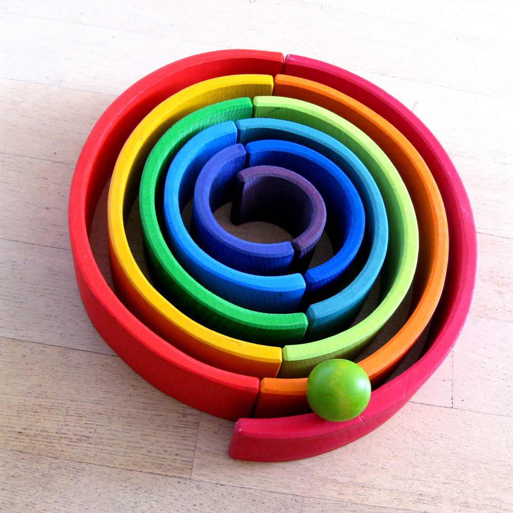 31 Grimms regenboog voorbeelden - Duurzaam speelgoed