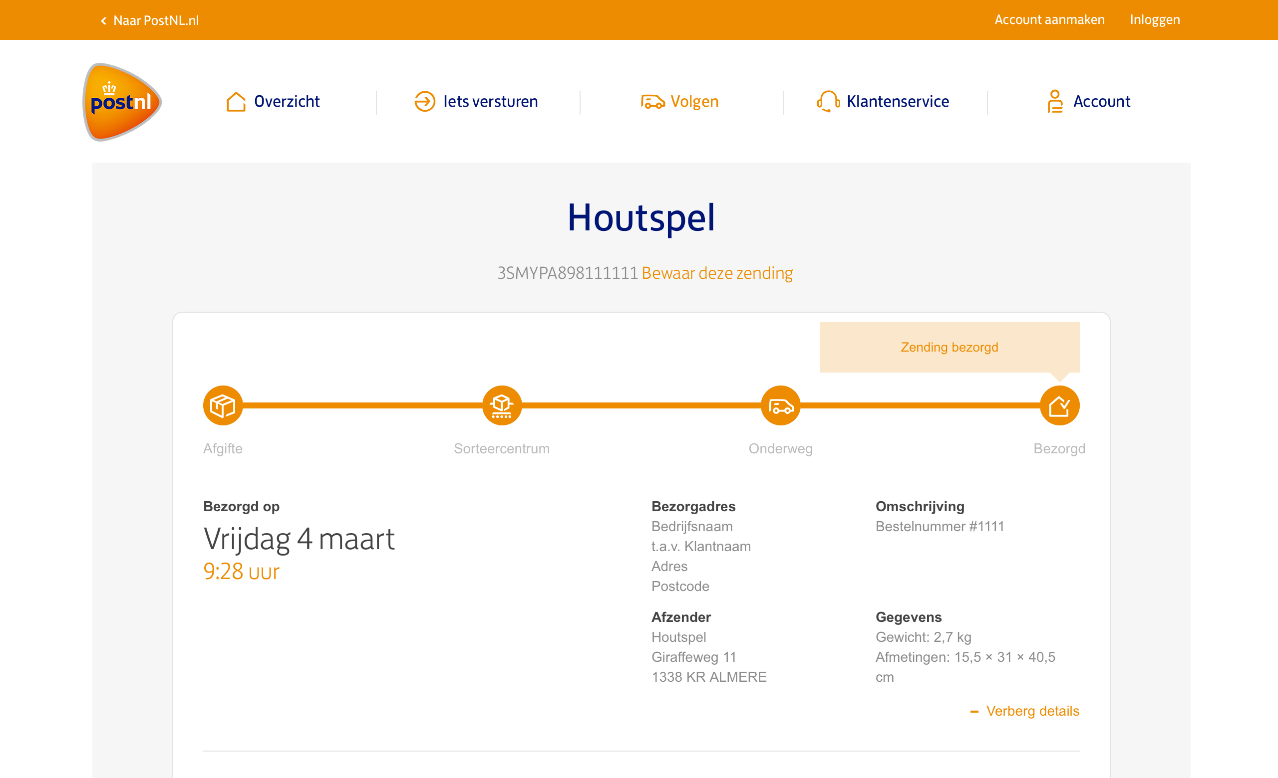 met Track en Trace - Houtspel - Duurzaam houten speelgoed